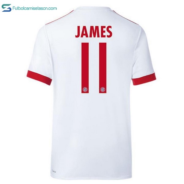 Camiseta Bayern Munich 3ª James 2017/18